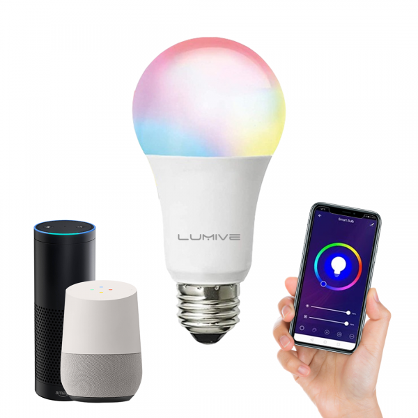 Lumive Smart LED Light Bulb Alexa Compatible