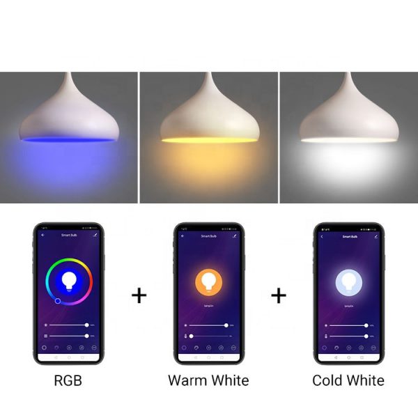 Kamzai Smart RGB LED Light Bulb Color Temperature