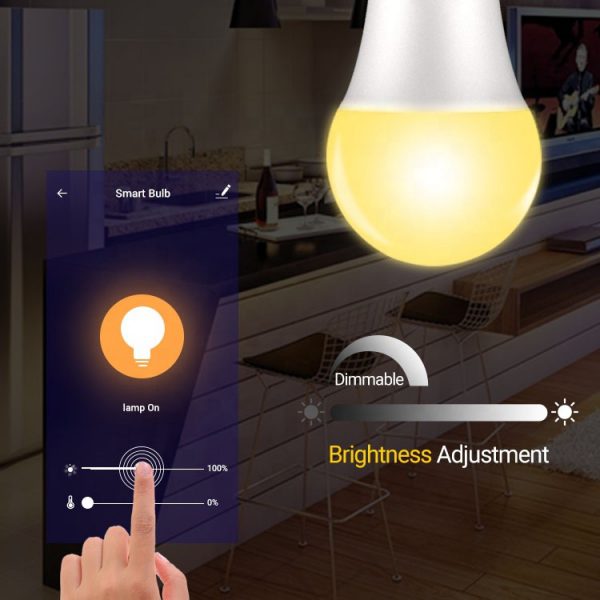 Kamzai Smart RGB LED Light Bulb Dimmable Function