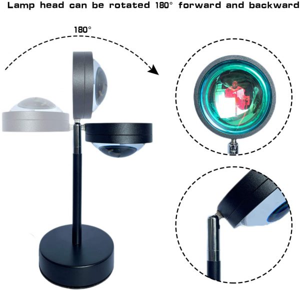 Kamzai Sunset Lamp Projector Rotatable