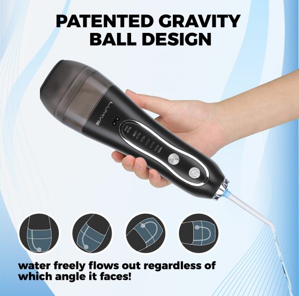 Lumive Water Flosser Gravity Ball Design