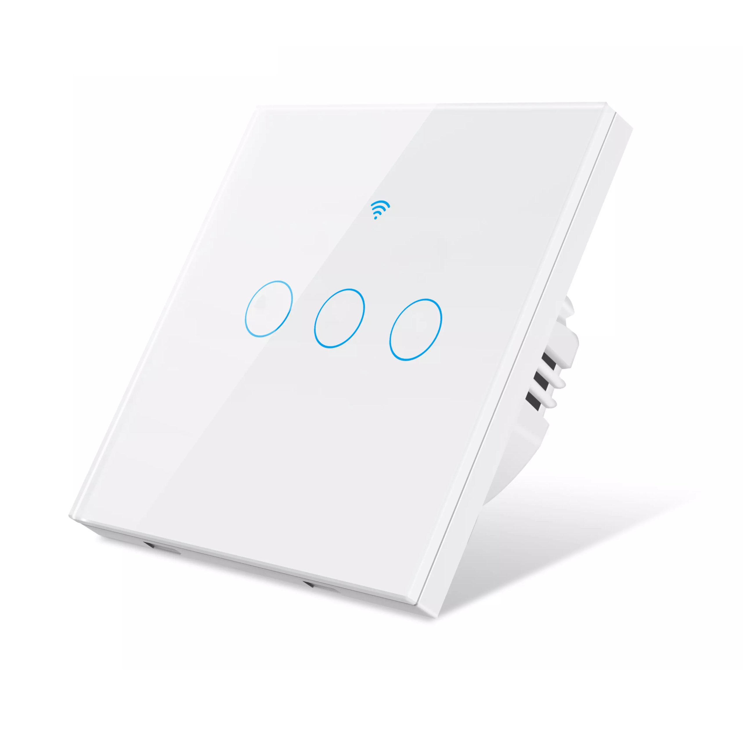 Smart Light Switch 2.4GHz WiFi Panel US Standard Switch Wireless Lighting  Control Through SmartLife APP, Compatible With Alexa, Google Assistant Voi