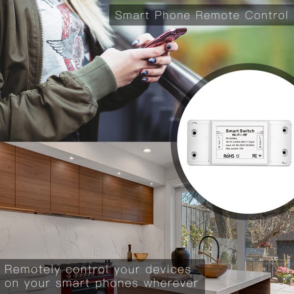 Lumive Smart Switch With Remote Control From Anywhere