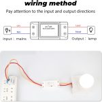 Lumive Smart Wifi Switch wiring method