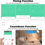 Timing function of Lumive Smart Wifi Switch