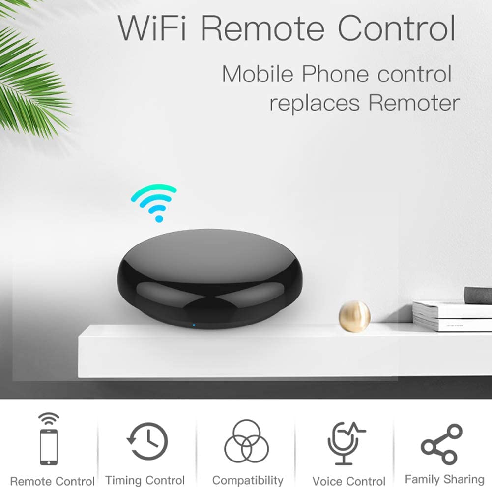 WiFi Smart IR Remote Controller Smart Home IR Universal Remote,No Hub  Required