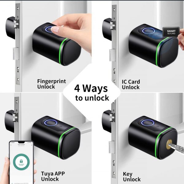 Lumive Smart Door Lock 4 ways to unlock