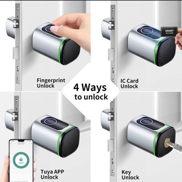 Lumive Smart Door Lock and the 4 ways of unlocking