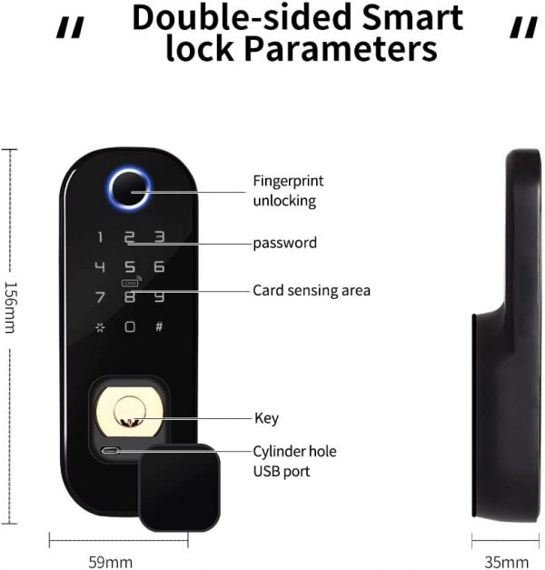 Lumive Double-Sided Smart Door Lock